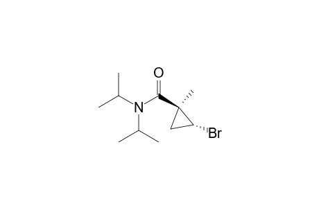 Cyclopropanecarboxamide, 2-bromo-1-methyl-N,N-bis(1-methylethyl)-, trans-