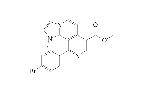 Methyl10-(4-bromophenyl)-1-methyl-1,10b-dihydroimidazo[2,1-a][2,7]naphthyridine-7-carboxylate