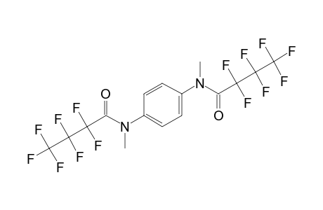 p-Phenylenediamine, N,N'-di(heptafluorobutyryl)-N,N'-dimethyl-