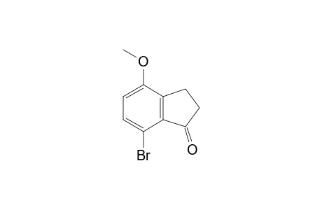 7-Bromanyl-4-methoxy-2,3-dihydroinden-1-one