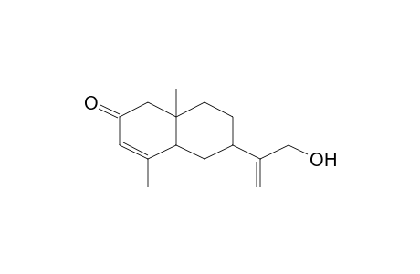 2(1H)-Naphthalenone, 4a,5,6,7,8,8a-hexahydro-6-[1-(hydroxymethyl)ethenyl]-4,8a-dimethyl-, [4ar-(4a.alpha.,6.alpha.,8a.beta.)]-