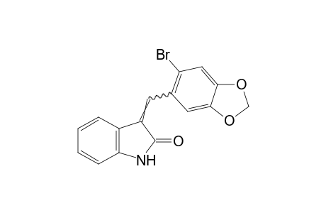 3-(6-bromopiperonylidene)-2-indolinone
