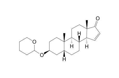 (3S,5R,8R,9S,10S,13S,14S)-10,13-dimethyl-3-(2-oxanyloxy)-1,2,3,4,5,6,7,8,9,11,12,14-dodecahydrocyclopenta[a]phenanthren-17-one