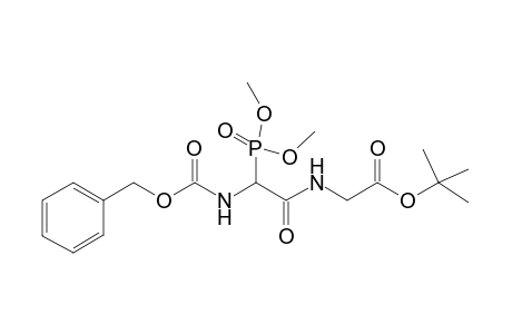 N-[(2RS)-(+/-)-2-BENZYLOXYCARBONYLAMINO-2-(DIMETHOXYPHOSPHINYL)-ACETYL]-GLYCINE-TERT.-BUTYLESTER