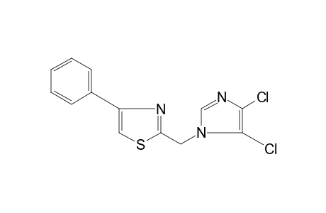 2-[(4,5-dichloroimidazol-1-yl)methyl]-4-phenylthiazole