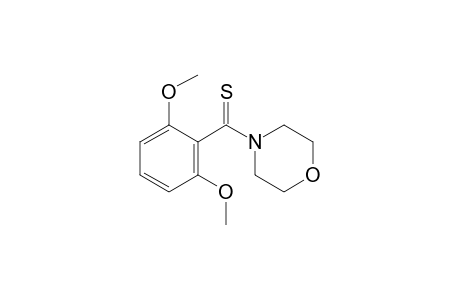 4-(2,6-dimethoxythiobenzoyl)morpholine