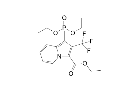 Diethyl (3-Ethoxycarbonyl-2-trifluoromethylindolizin-1-yl)phosphonate