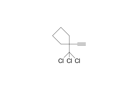 1-Ethynyl-1-trichloromethyl-cyclopentane