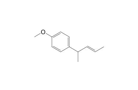 4-(4-Methoxyphenyl)-2-pentene