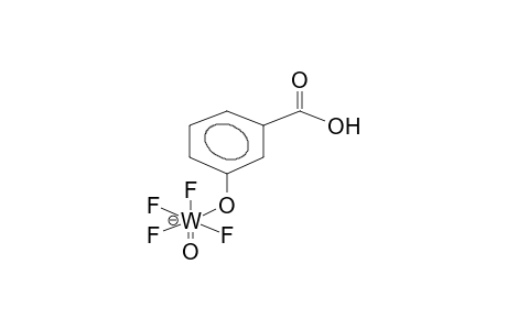 TETRAFLUORO(META-CARBOXYPHENOXY)OXOTUNGSTENATE ANION