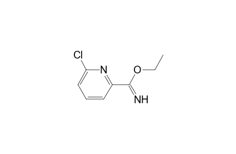 2-Pyridinecarboximidic acid, 6-chloro-, ethyl ester