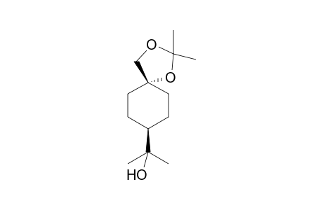 (R-1,T-4)-1,7-O-ISOPROPYLIDENE-P-MENTHANE-1,7,8-TRIOL
