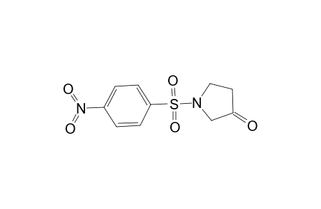 1-[(4-Nitrophenyl)sulfonyl]-3-pyrrolidinone