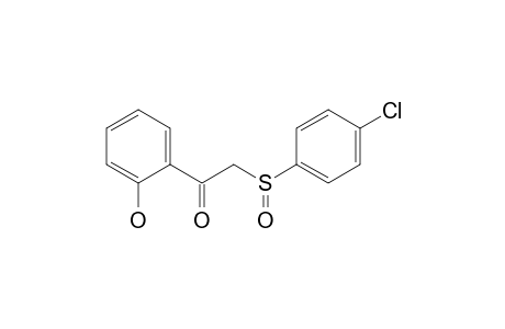 Ethanone, 2-[(4-chlorophenyl)sulfinyl]-1-(2-hydroxyphenyl)-