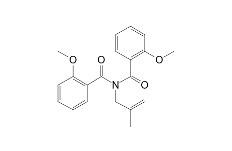 Benzamide, 2-methoxy-N-(2-methoxybenzoyl)-N-methallyl-