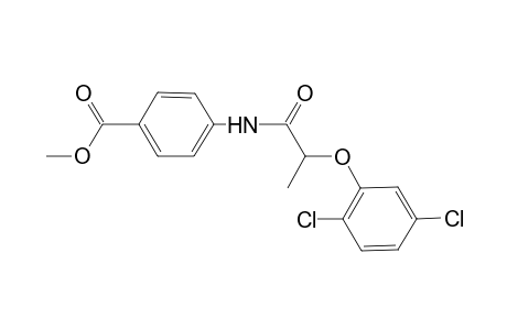 Methyl 4-{[2-(2,5-dichlorophenoxy)propanoyl]amino}benzoate