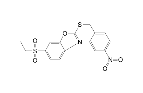 6-(Ethylsulfonyl)-2-[(4-nitrobenzyl)sulfanyl]-1,3-benzoxazole