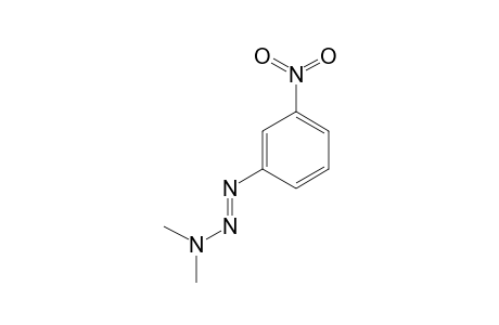 3,3-dimethyl-1-(m-nitrophenyl)triazene