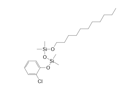 Silane, dimethyl(dimethyl(2-chlorophenoxy)silyloxy)undecyloxy-