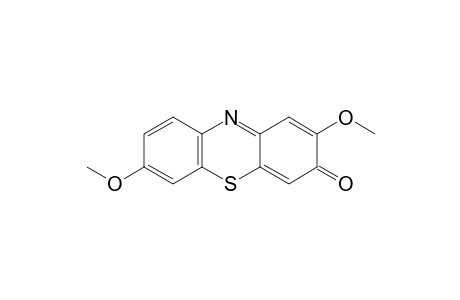 2,7-dimethoxy-3H-phenothiazin-3-one