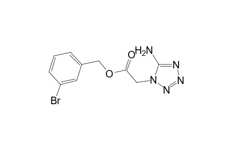 3-bromobenzyl (5-amino-1H-tetraazol-1-yl)acetate