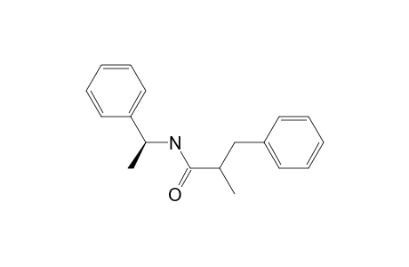 2-Methyl-3-phenyl-N-((S)-1-phenylethyl)propionamide