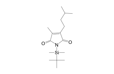 1-(tert-butyldimethylsilyl)-3-isopentyl-4-methyl-1H-pyrrole-2,5-dione