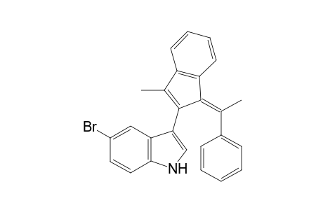 (Z)-5-Bromo-1-methyl-3-(3-methyl-1-(1-phenylethylidene)-1H-inden-2-yl)-1H-indole