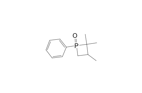 TRANS-2,2,3-TRIMETHYL-1-PHENYLPHOSPHETANE-1-OXIDE