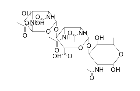 ALPHA-TRISACCHARIDE 3 (FROM PSEUDOMONAS AERUGINOSA O)