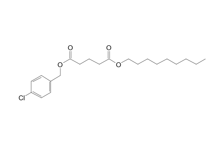 Glutaric acid, 4-chlorobenzyl nonyl ester