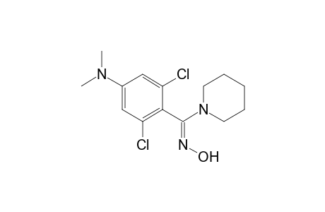 3,5-Dichloro-4-[(Z)-(hydroxyimino)(1-piperidinyl)methyl]-N,N-dimethylaniline