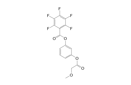 1,3-Benzenediol, o-methoxyacetyl-o'-pentafluorobenzoyl-