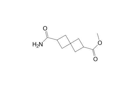 (+-)-2-Carbomethoxyspiro[3.3]heptane-6-carboxamide