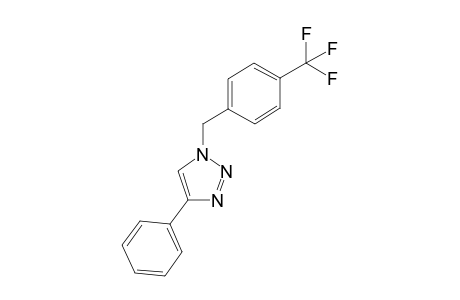 4-phenyl-1-(4-(trifluoromethyl)benzyl)-1H-1,2,3-triazole