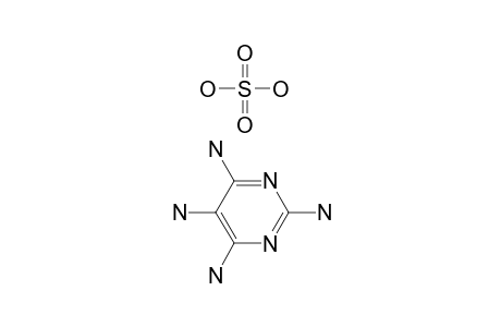 Pyrimidine-tetramine, sulfate (1:1), salt