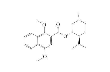 (1'R,2'S,5'R)-(-)-menthyl 1,4-dimethoxy-2-naphthoate