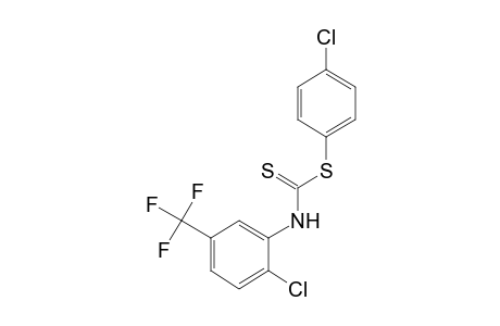 2-chlorodithio-5-(trifluoromethyl)carbanilic acid, p-chlorophenyl ester