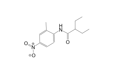 2-ethyl-N-(2-methyl-4-nitrophenyl)butanamide