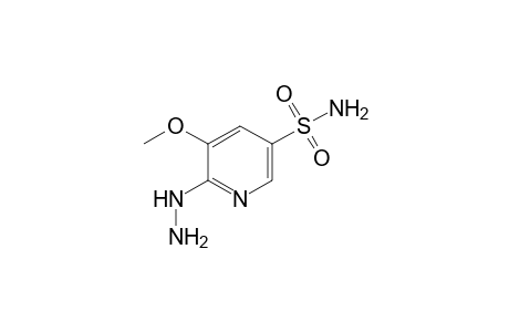 6-Hydrazinyl-5-methoxypyridine-3-sulfonamide