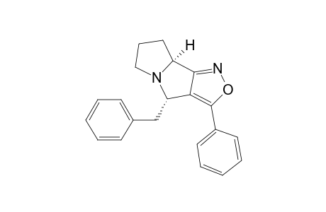 (4S,8aS)-4-benzyl-3-phenyl-6,7,8,8a-tetrahydro-4H-isoxazolo[3,4-a] pyrrolizine