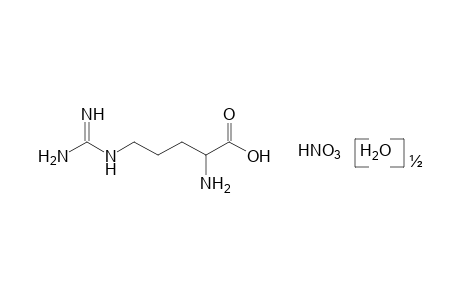 L-arginine, nitrate, hemihydrate