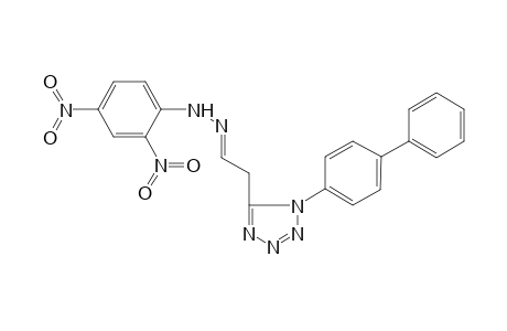 1-(4-biphenyl)-1H-tetrazole-5-acetaldehyde, (2,4-dinitrophenyl)hydrazone