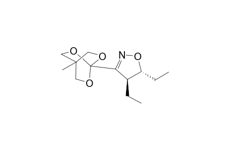 (4S,5R)-4,5-Diethyl-3-(4-methyl-2,6,7-trioxa-bicyclo[2.2.2]oct-1-yl)-4,5-dihydro-isoxazole