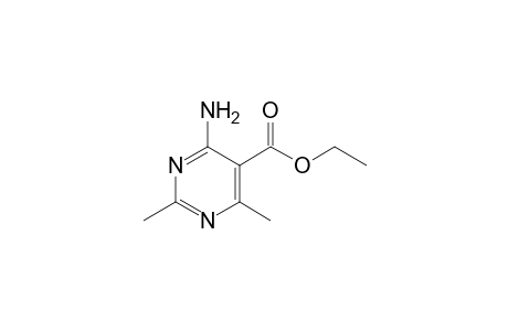 4-Amino-2,6-dimethyl-5-pyrimidinecarboxylic acid ethyl ester