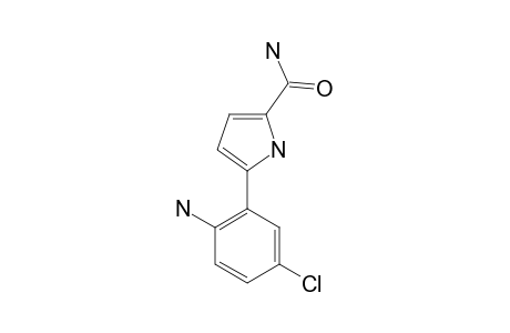5-(5-CHLORO-2-AMINOPHENYL)-1H-PYRROLE-2-CARBOXAMIDE
