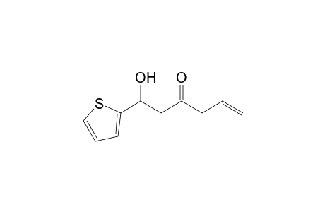 1-Hydroxy-1-(thiophen-2-yl)hex-5-en-3-one