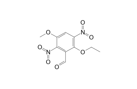 2-Ethoxy-5-methoxy-3,6-dinitrobenzaldehyde