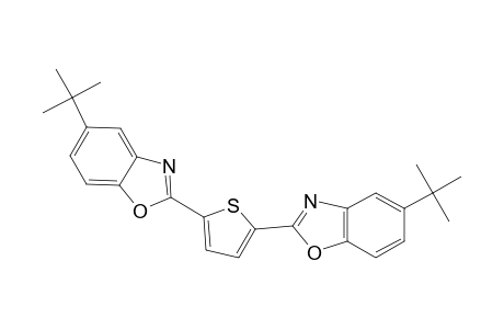 5-tert-Butyl-2-[5-(5-tert-butyl-1,3-benzoxazol-2-yl)-2-thienyl]-1,3-benzoxazole