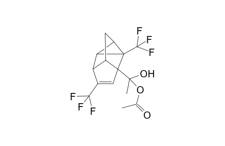 1-Acetoxy-1-[4,7-bis(trifluoromethyl)tetracyclo[4.3.0.0(3,5).0(4,9)]non-7-en-9-yl]ethanol